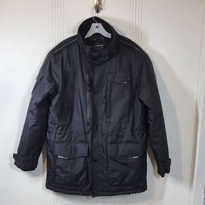 Noize Men's Black Winter Coa